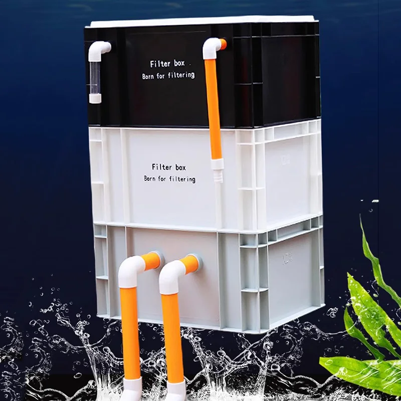 Aquarium Fish In Pond - صندوق فلتر خارجي لحوض السمك، نظام