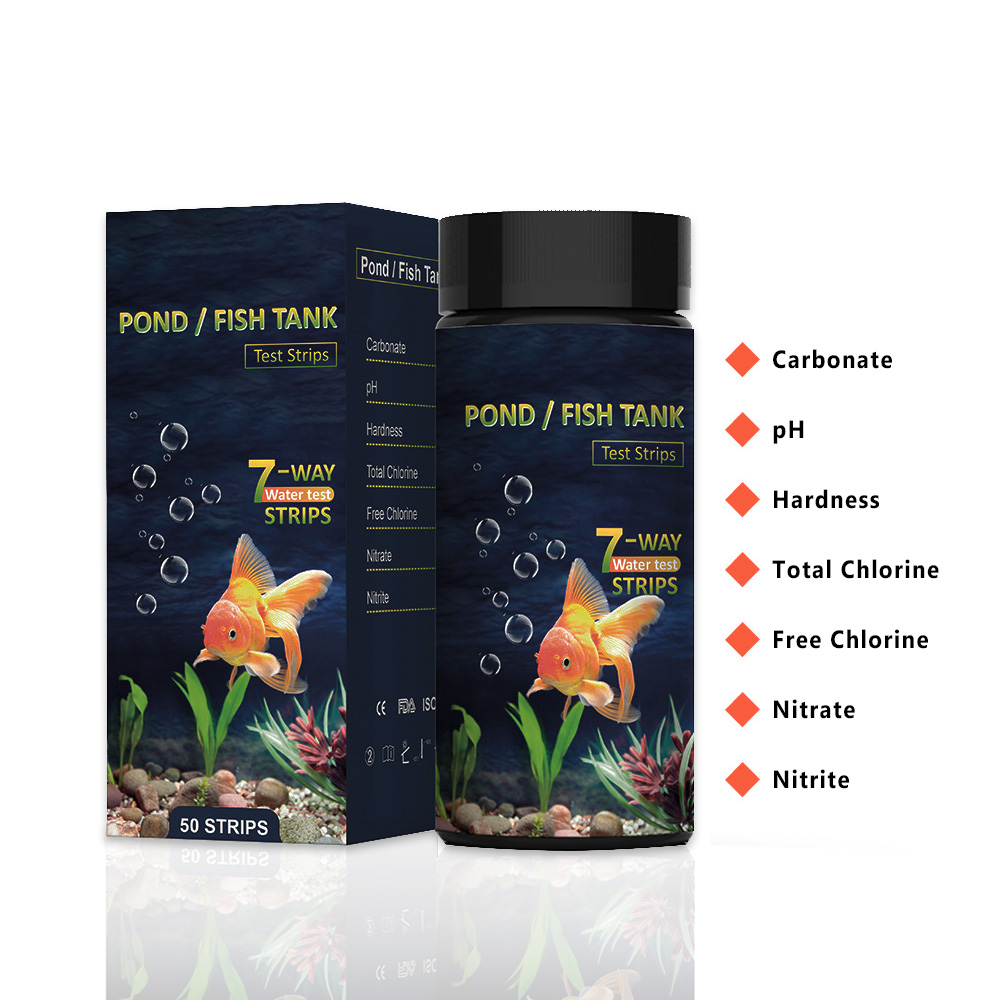 Aquarium Fish Saltwater - 7 في 1 شرائط اختبار حوض