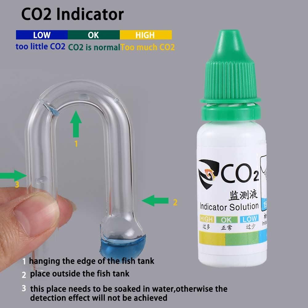 Co2 Diffuser Planted - جهاز اختبار ومراقبة الحوض السمكي للنباتات