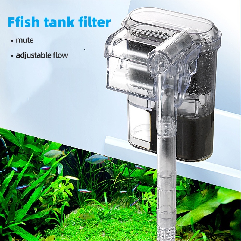 فلتر USB معلق صغير لأحواض السم - مراجعة Aquarium Fish For Beginners وسعره