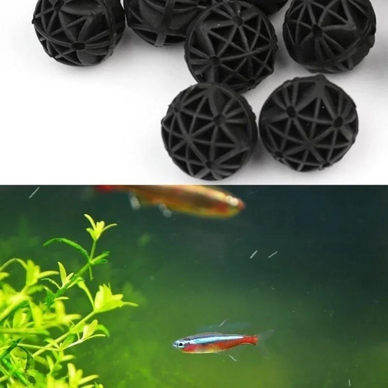 50 قطعة من كرات الفلتر البيولو - مراجعة Aquarium Fish Accessories وسعره