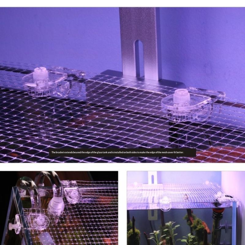 شبكة أمان مضادة للقفز لحوض الس - مراجعة Aquarium Fish Jump Guard وسعره