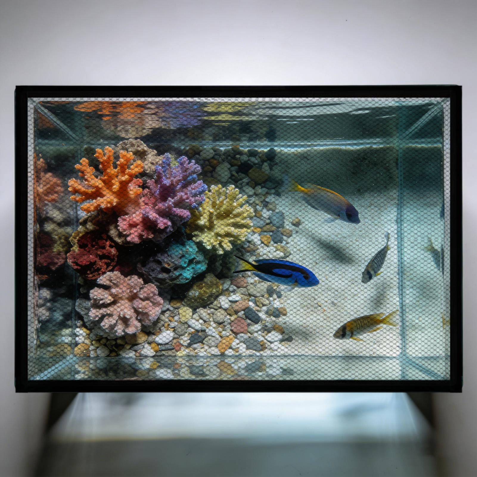 غطاء شبكي مغناطيسي متين مضاد ل - مراجعة Aquarium Fish Jump Guard وسعره