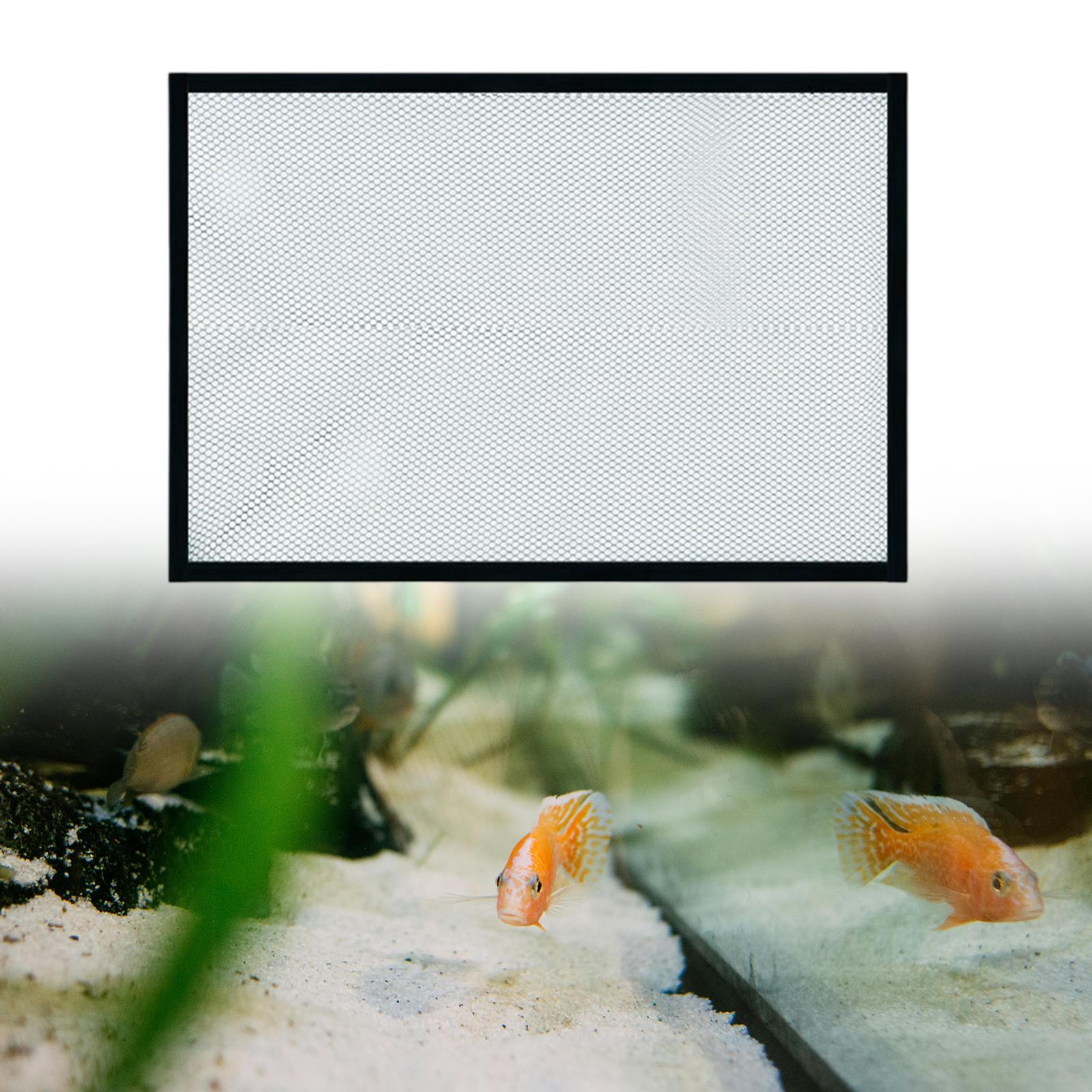 غطاء علوي لشاشة حوض السمك ، شب - مراجعة Aquarium Fish Jump Guard وسعره