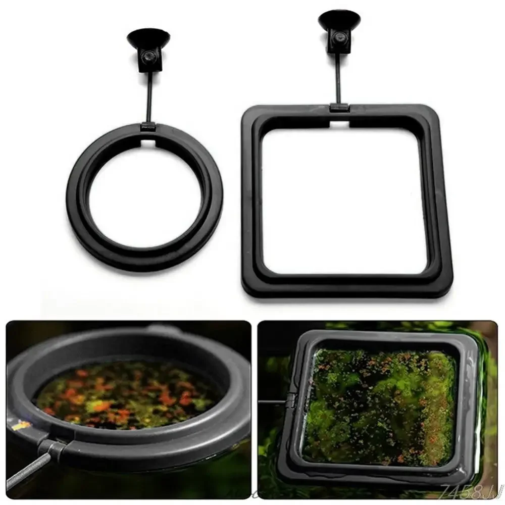 تغذية شفط كأس حوض السمك تغذية  - مراجعة Aquarium Fish Accessories وسعره