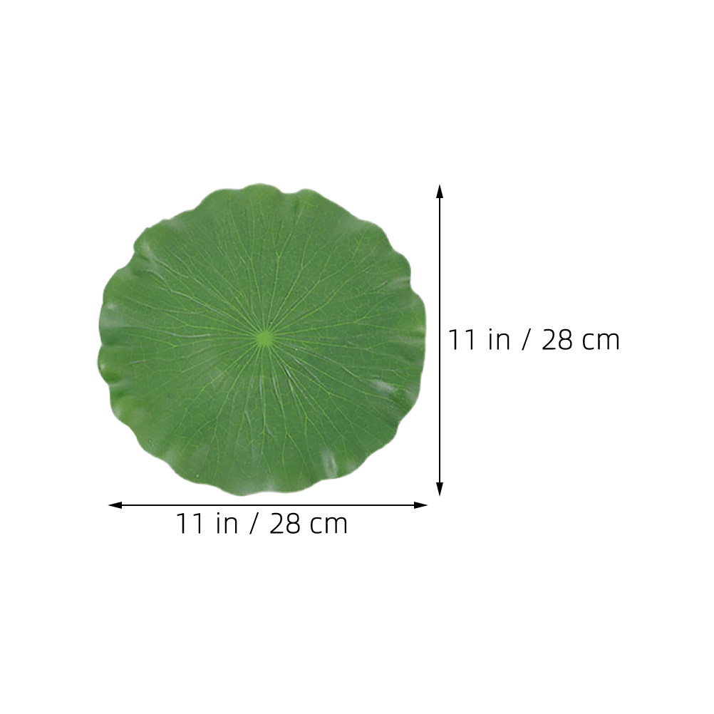 أوراق زنبق اصطناعية، 15 قطعة،  - مراجعة Aquarium Fish In Pond وسعره