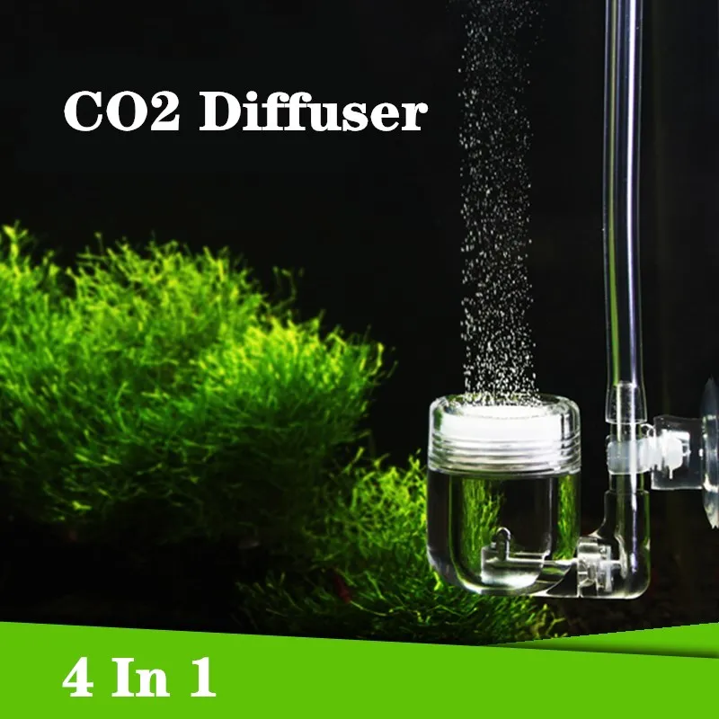 حوض السمك 4 في 1 CO2 الناشر خز - مراجعة Co2 Diffuser Planted وسعره