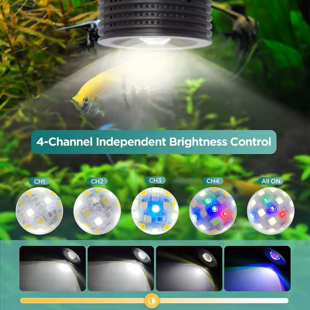 إضاءة حوض السمك لوميني أستا 20 - مراجعة Refugium Light Nano وسعره