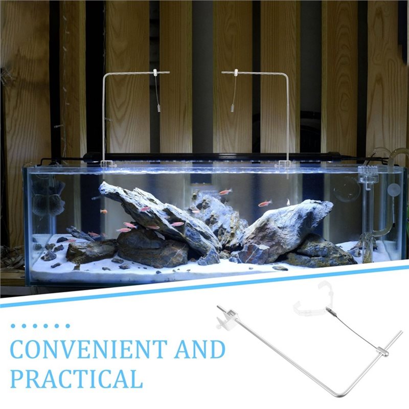 حامل إضاءة لحوض السمك ABMH مع  - مراجعة Aquarium Fish Saltwater وسعره