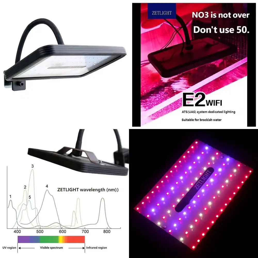 مصباح ZETLIGHT E2 WiFi الذكي ا - مراجعة Refugium Light Nano وسعره