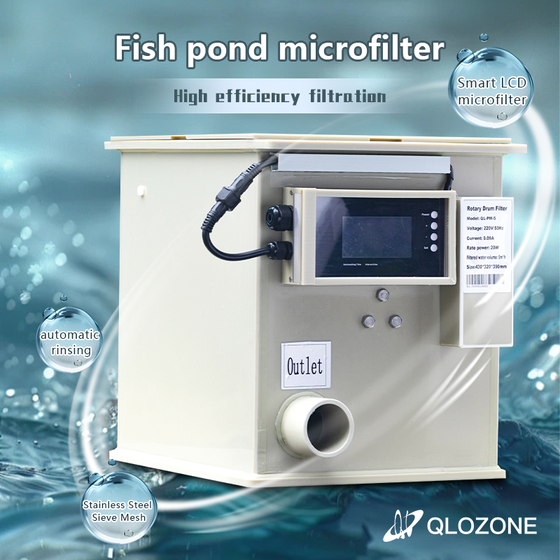 فلتر دوار صغير بتصميم جديد 110 - مراجعة Aquarium Fish In Pond وسعره