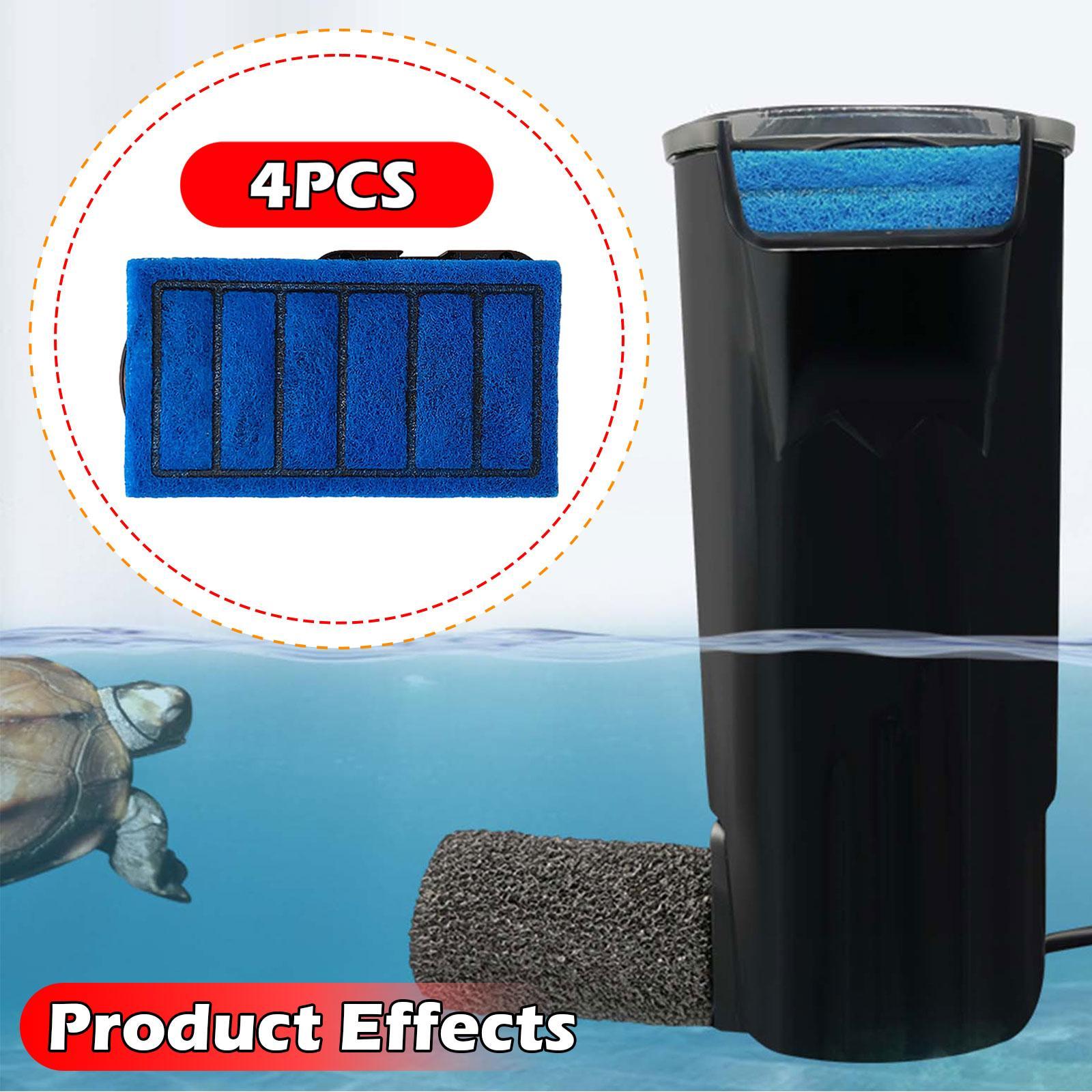 4 قطع خراطيش فلتر الخزان سهلة  - مراجعة Aquarium Fish Accessories وسعره